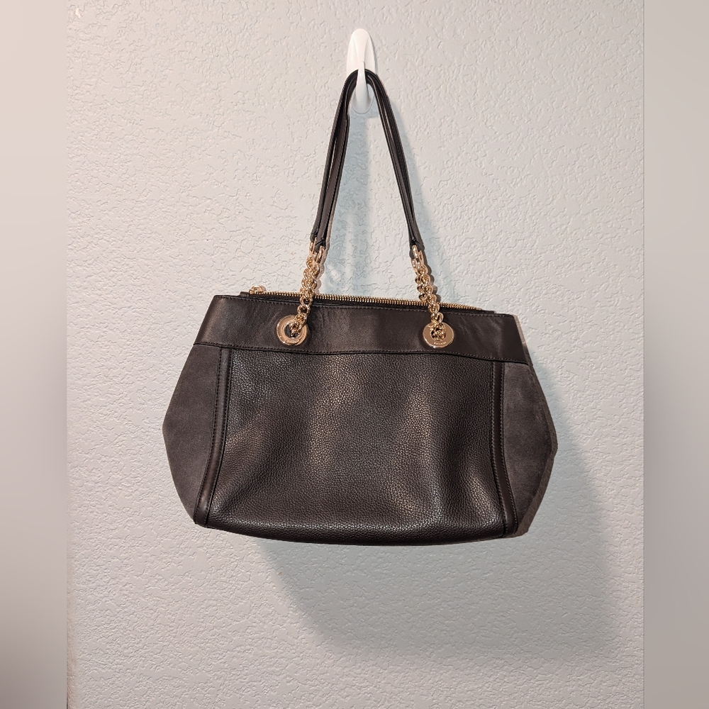 🆓ITEM! Coach Brown Shoulder Bag/Purse+FREE NWT travel size Billie Eilish scent! - Picture 3 of 14